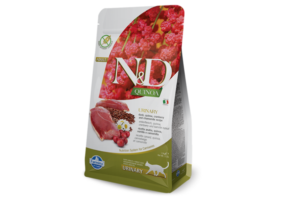 Farmina N&D Quinoa Urinary Duck LID Cat 1.5 kg