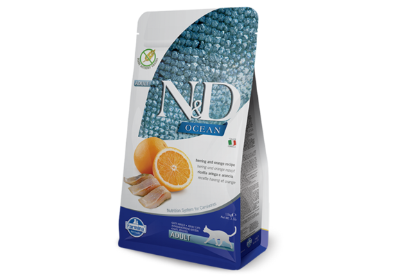 Farmina N&D Ocean Herring & Orange Cat 1.5 kg