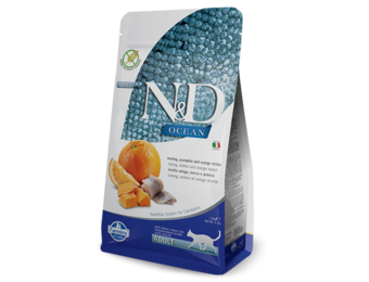 Farmina N&D Ocean Herring, Pumpkin & Orange Cat 1.5 kg