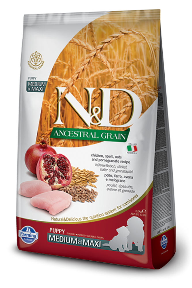 Farmina N&D Ancestral Chicken & Pomegranate Puppy 12 kg