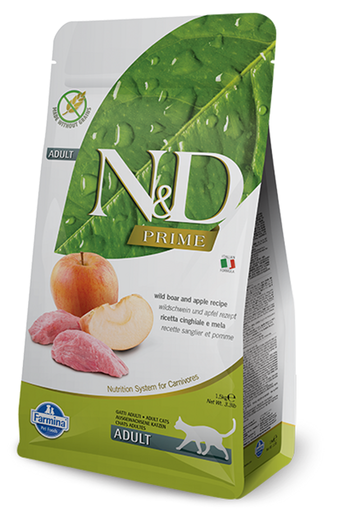 Farmina N&D Prime Wild Boar & Apple Cat 1.5 kg