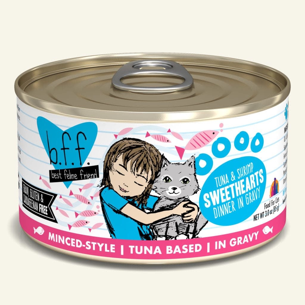 BFF Tuna & Shrimp Sweethearts Cat 3 oz