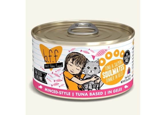 BFF Tuna & Salmon Soulmates Cat 3 oz