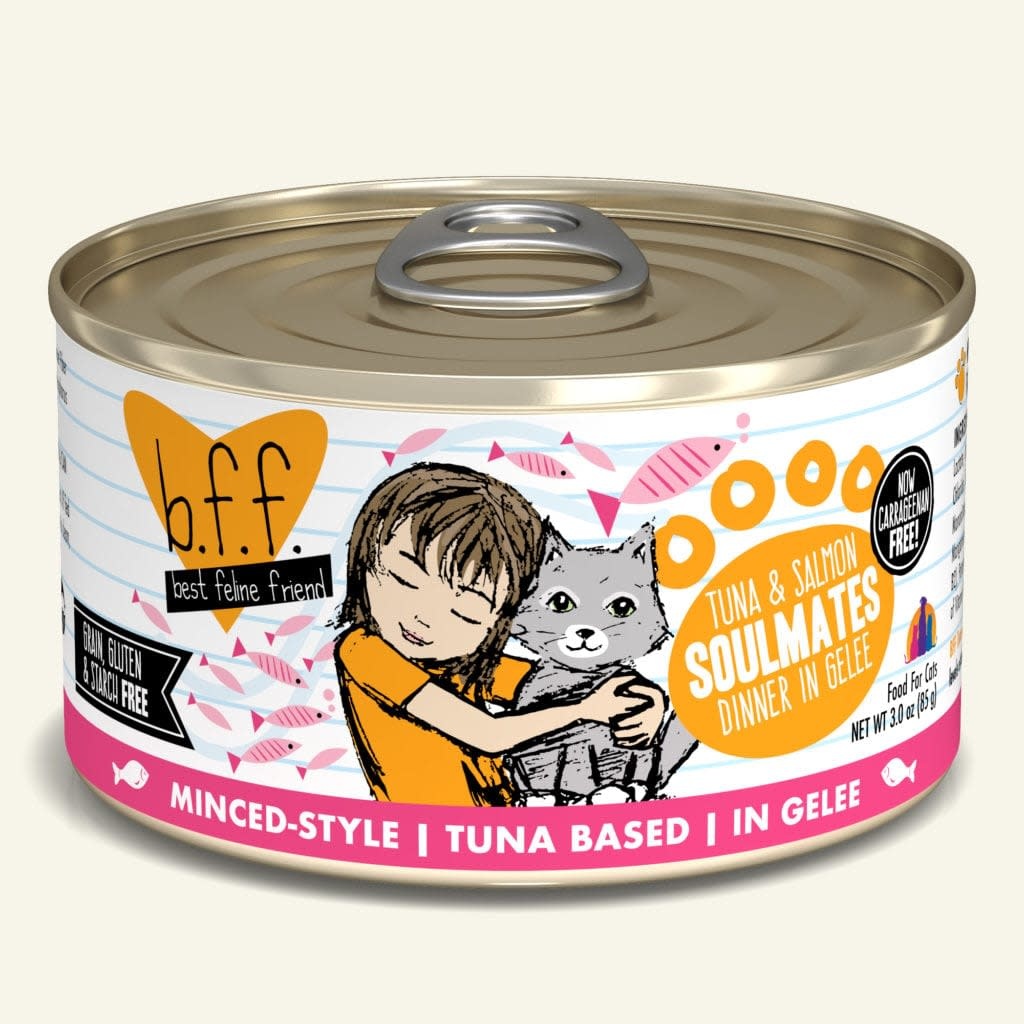 BFF Tuna & Salmon Soulmates Cat 3 oz