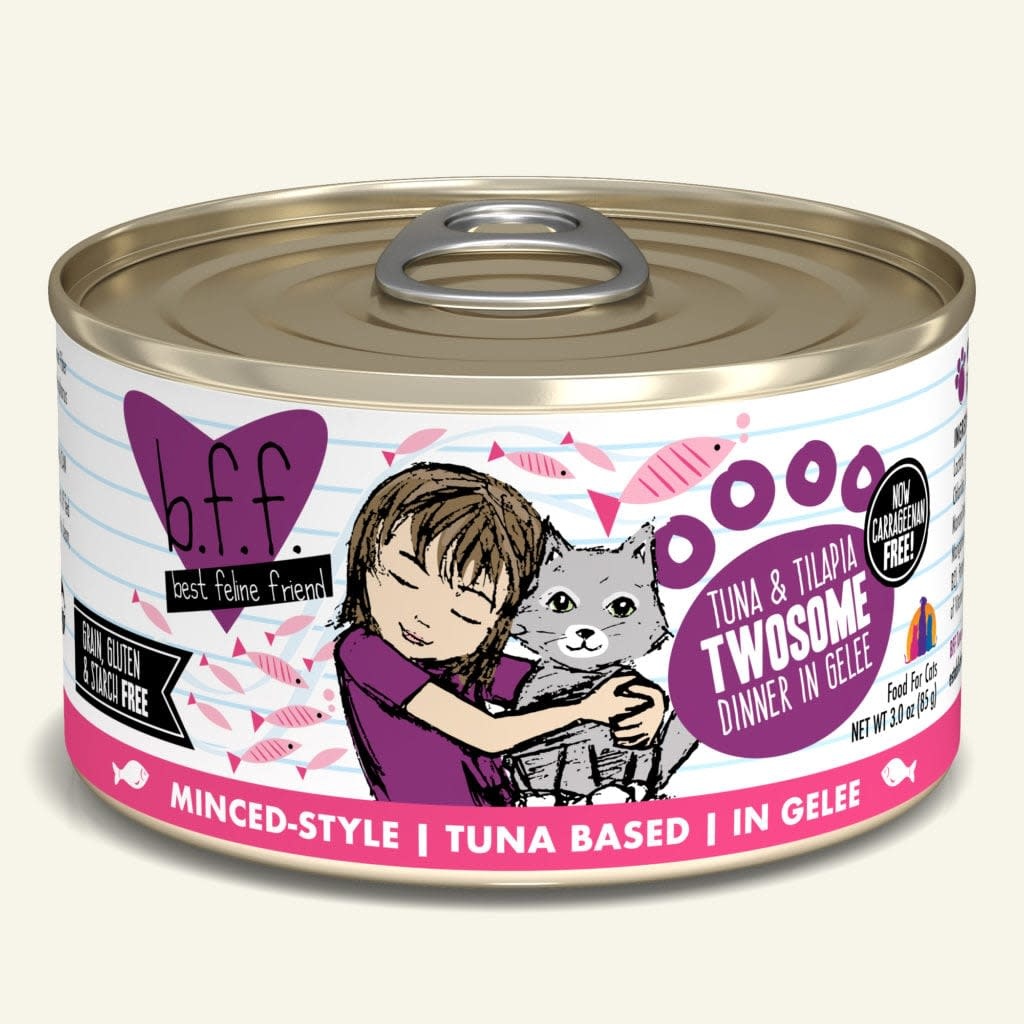 BFF Tuna & Tilapia Twosome Cat 3 oz