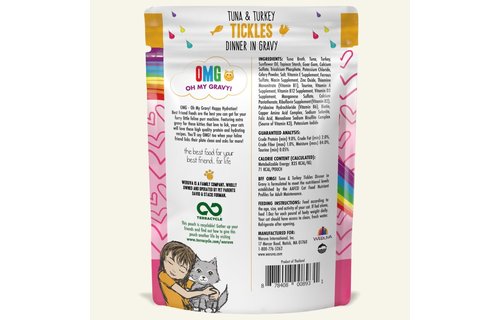 BFF Tuna & Turkey Tickles Cat 3 oz