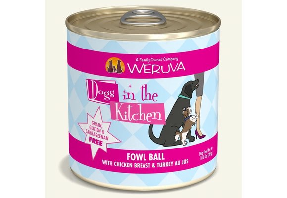 Dogs in the Kitchen Fowl Ball Dog 10 oz