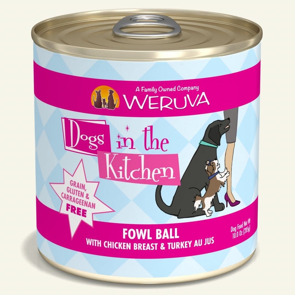 Dogs in the Kitchen Fowl Ball Dog 10 oz