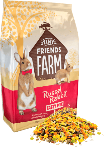 Supreme Russel Rabbit Tiny Friends Farm Tasty Mix 6 lb