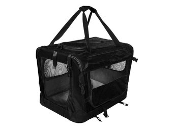 TUFF CRATE Deluxe Soft Crate Black Medium