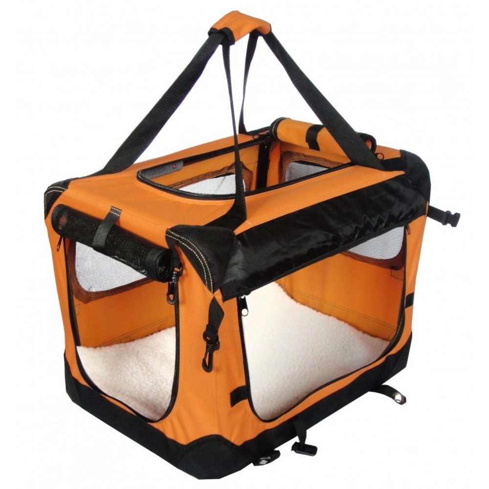 TUFF CRATE Deluxe Soft Crate Orange Small Paw Street Market