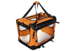 TUFF CRATE Deluxe Soft Crate Orange Small