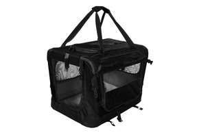 TUFF CRATE Deluxe Soft Crate Black Small