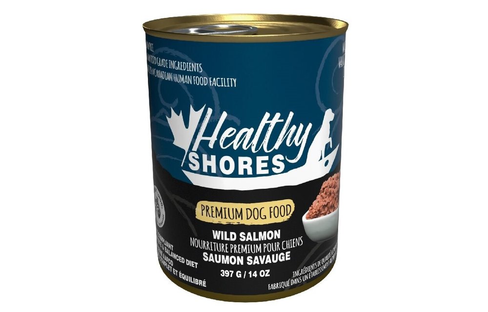 Healthy Shores Wild Salmon Dog 397g