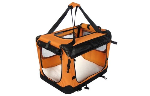 TUFF CRATE Deluxe Soft Crate Orange Small