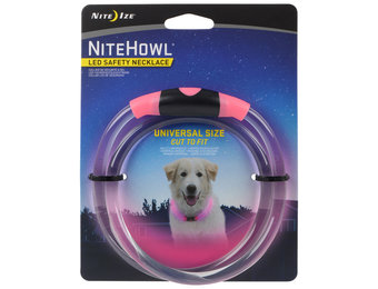 Nite Ize NiteHowl LED Safety Collar Pink