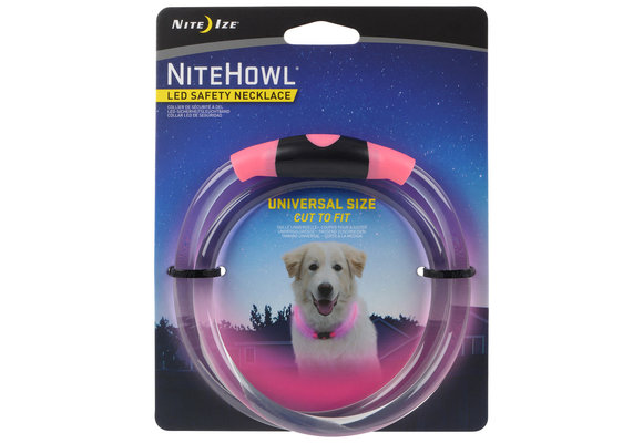 Nite Ize NiteHowl LED Safety Collar Pink