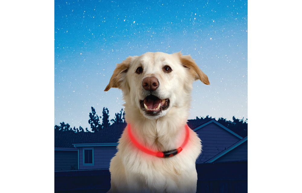 Nite Ize NiteHowl LED Safety Collar Red