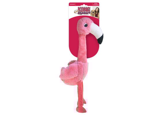 *disc* Kong Shakers Honkers Flamingo Large