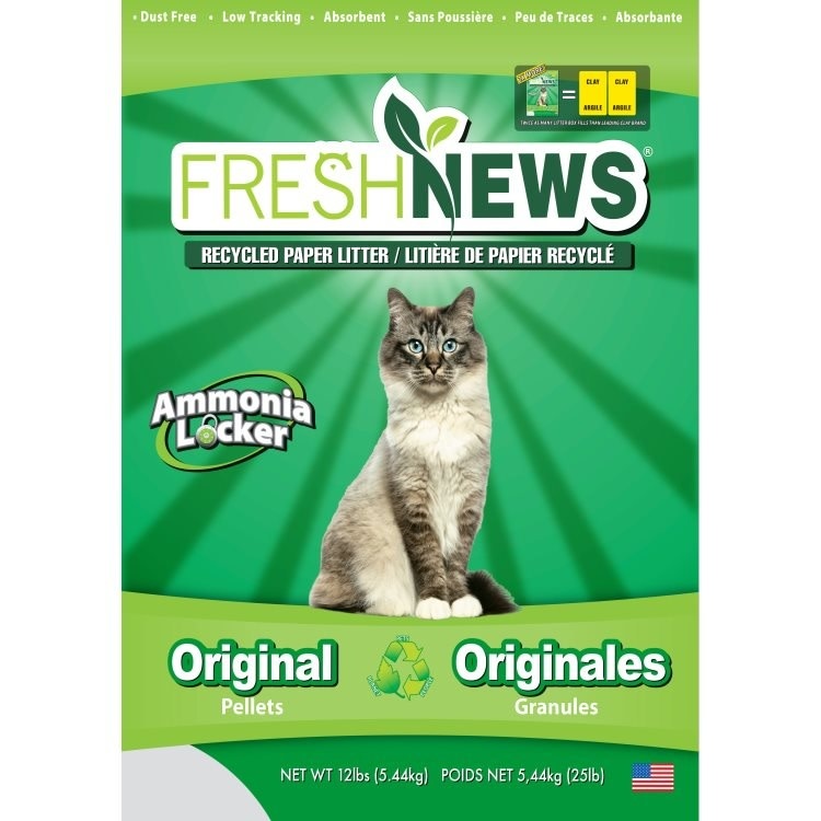 FreshNews Recycled Paper Litter 5.44 kg