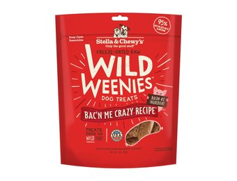 Stella & Chewy's Wild Weenies Bac'n Me Crazy Dog 3 oz