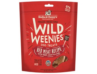 Stella & Chewy's Wild Weenies Red Meat Dog 3.25 oz
