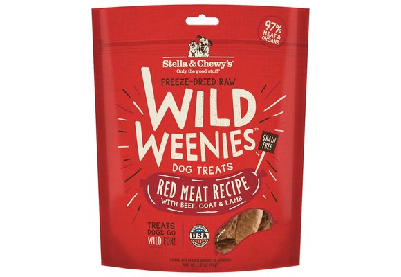 Stella & Chewy's Wild Weenies Red Meat Dog 3.25 oz