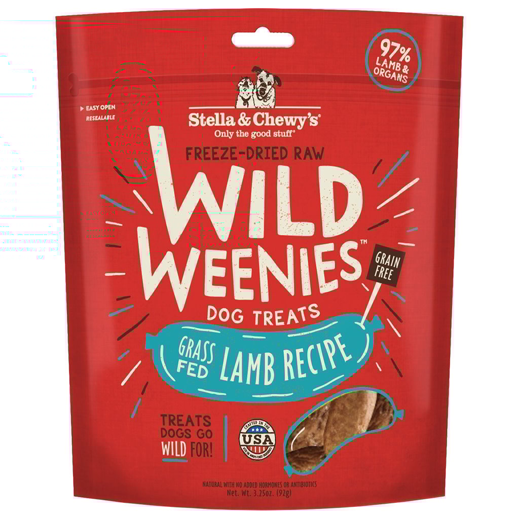 Stella & Chewy's Wild Weenies Grass Fed Lamb 3.25 oz