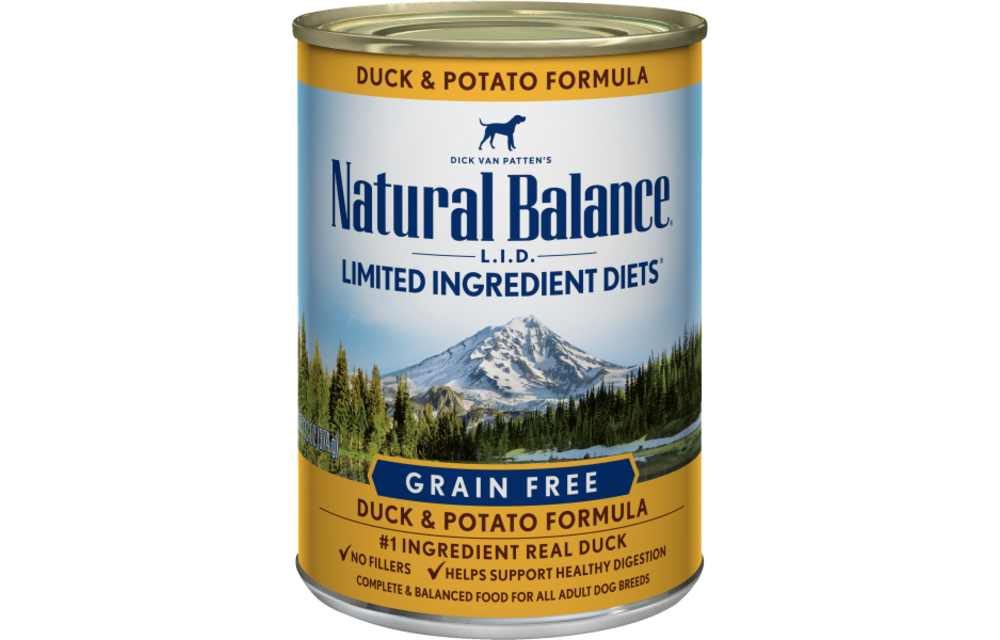 Natural Balance LID Dog Duck & Potato Dog 13.2 oz