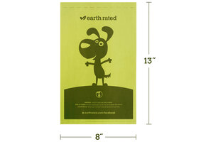 Earth Rated Bio Poop Bags Unscented Roll 300 pk