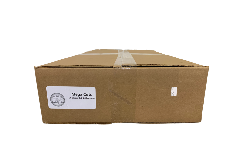 Pets Go Raw Mega Cuts Econo Pack