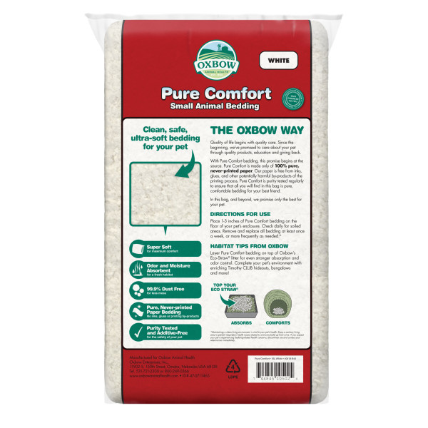 Oxbow Pure Comfort Bedding White 36 L