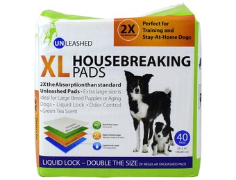 Unleashed Housebreaking Pads XL 40 pk