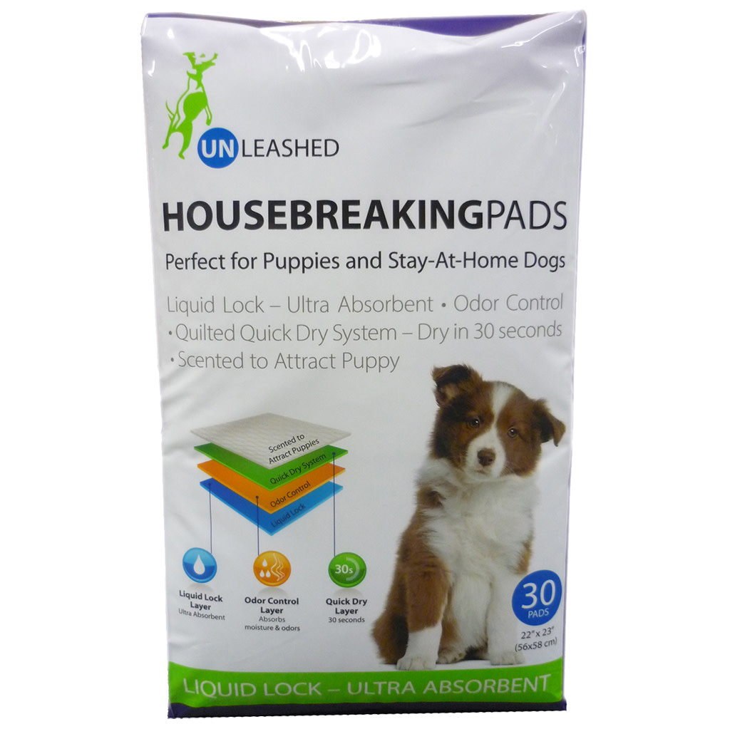 Unleashed Housebreaking Pads 30 pk