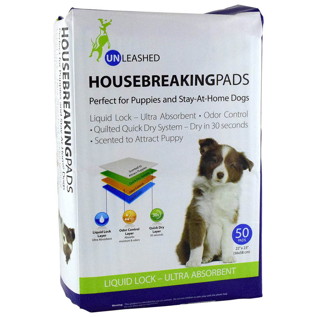 Unleashed Housebreaking Pads 50 pk