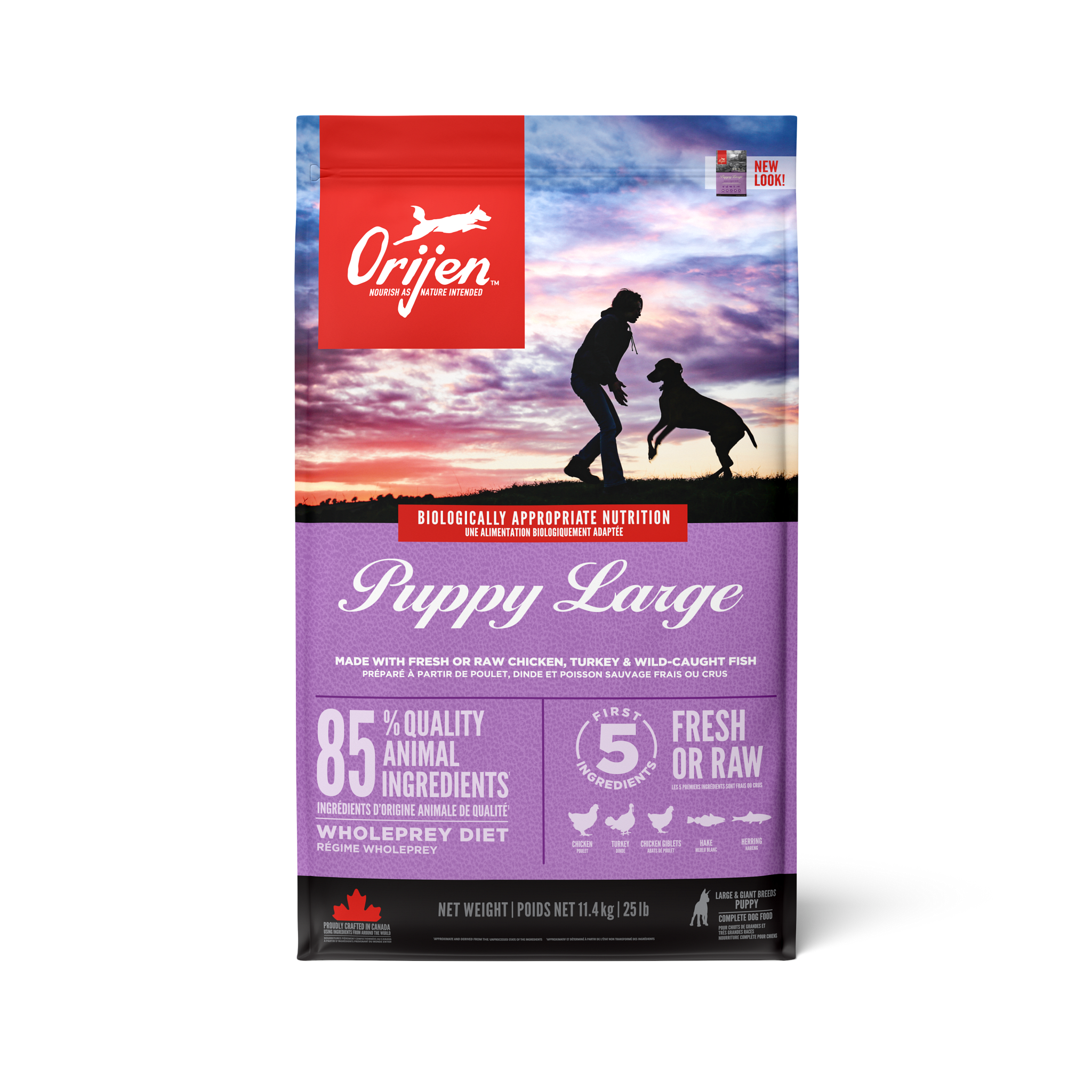 Orijen Puppy Large Breed Dog 11.4 kg