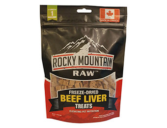 Rocky Mountain FD Beef Liver Treat Dog 170 g