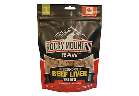 Rocky Mountain FD Beef Liver Treat Dog 170 g