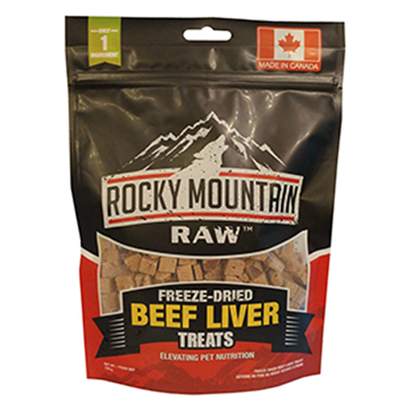 Rocky Mountain FD Beef Liver Treat Dog 170 g