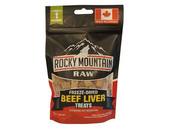 Rocky Mountain FD Beef Liver Treat Dog 55 g