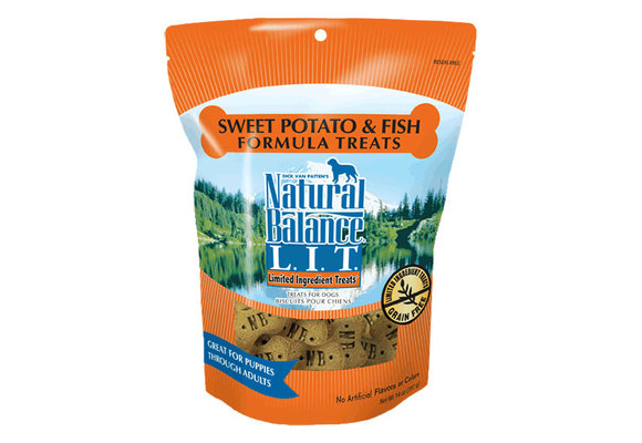Natural Balance Fish/Sweet Potato Treat Dog 14 oz