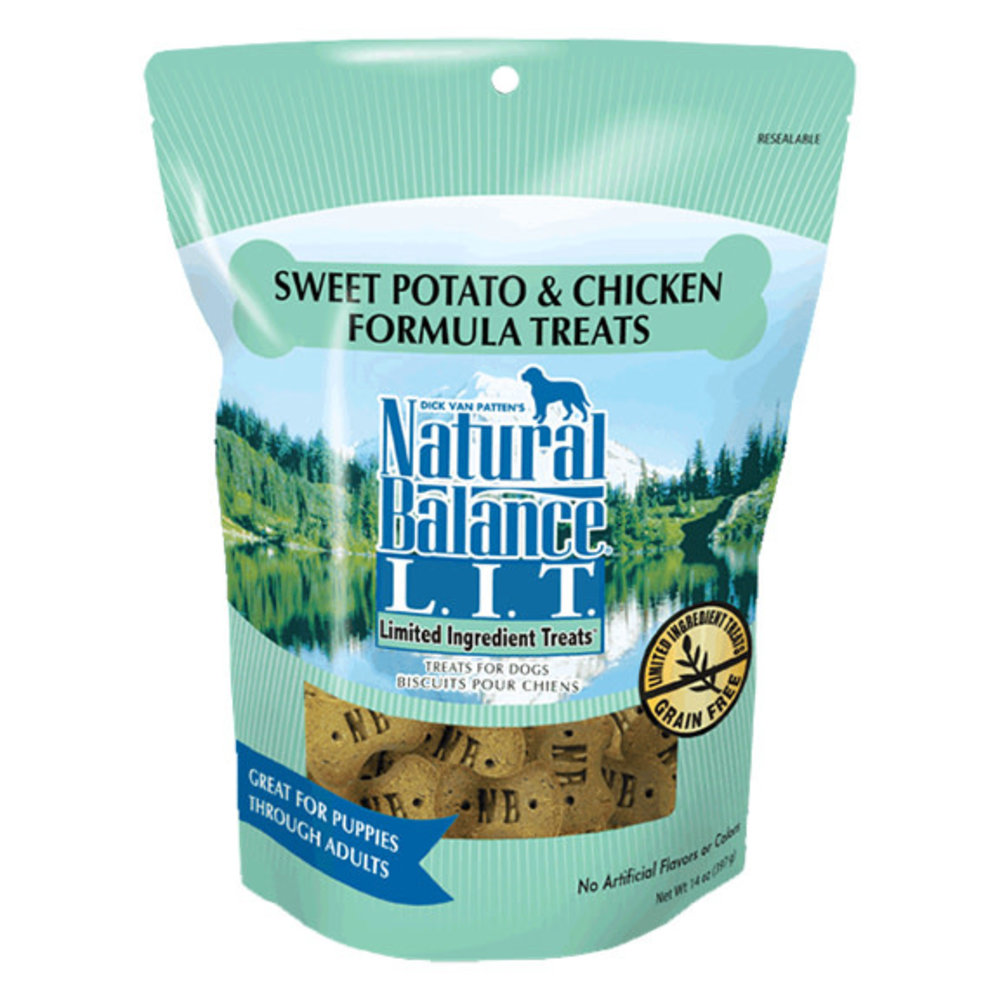 Natural Balance Chicken Sweet Potato Treat Dog 14 oz Paw Street Market