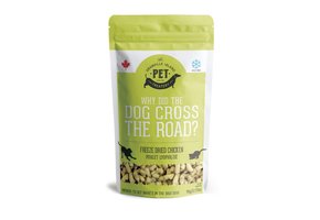 Granville Island Pet Treatery-Why Did Dog Cross the Road FD Chicken Dog 90 g