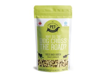Granville Island Pet Treatery-Why Did Dog Cross the Road FD Chicken Dog 90 g
