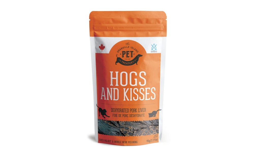 Granville Island Pet Treatery-Hogs and Kisses Pork Liver Treat Dog 90 g