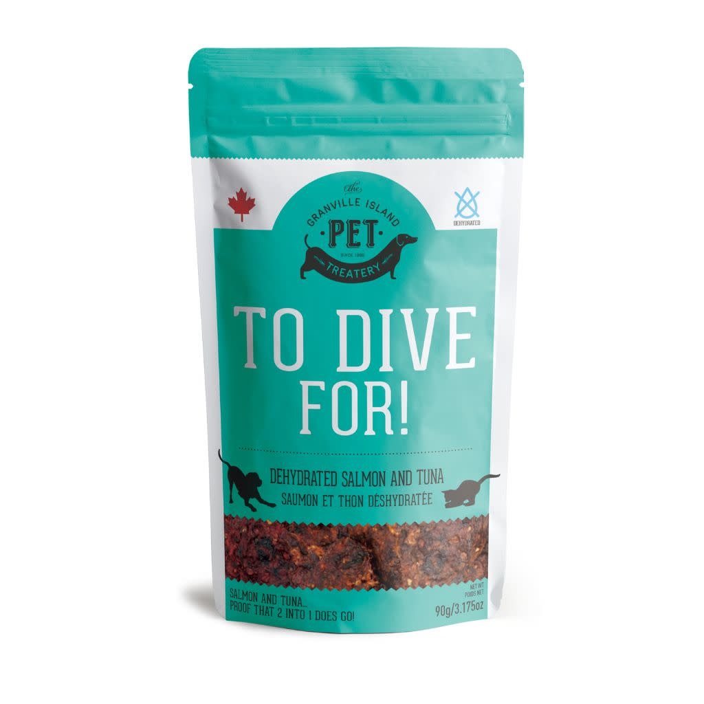 Granville Island Pet Treatery-To Dive For! Salmon & Tuna Treat Dog 90 g