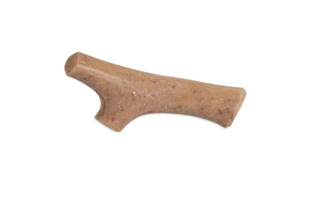 Pet Qwerks Smoked Cheese Wood Antler Nylon Medium