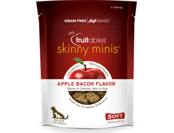 Fruitables Skinny Mini Apple & Bacon Treat Dog 141 g