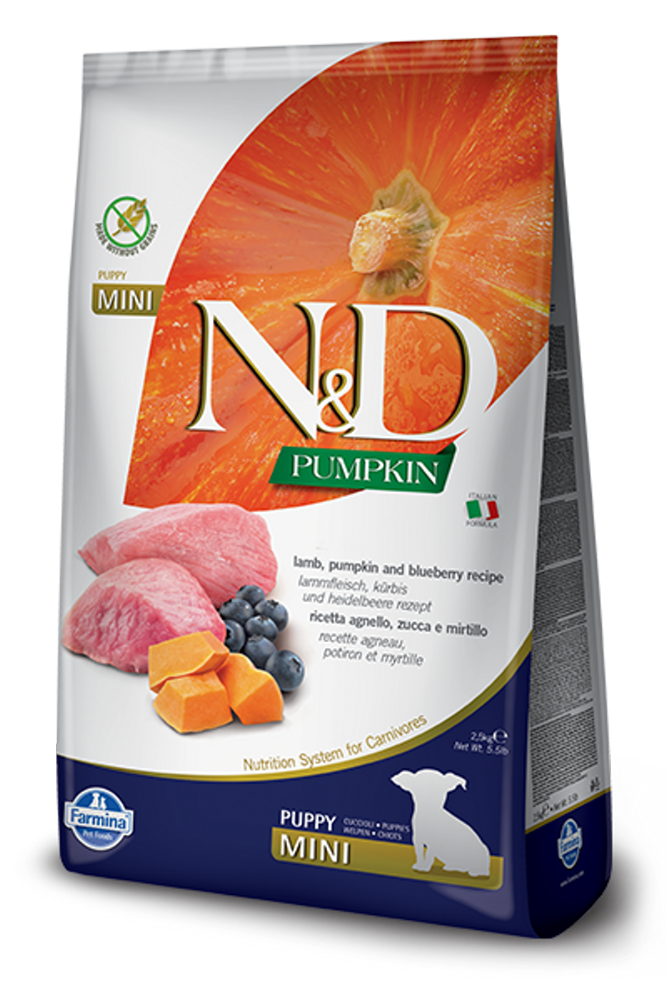 Farmina Pumpkin Lamb & BlueBerry Mini Puppy 2.5 kg