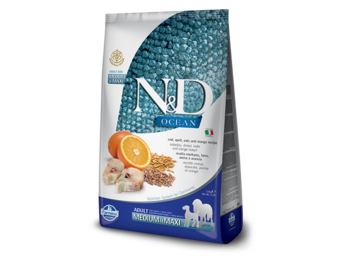 Farmina Ocean Cod, Spelt, Oats, Orange Dog 12 kg